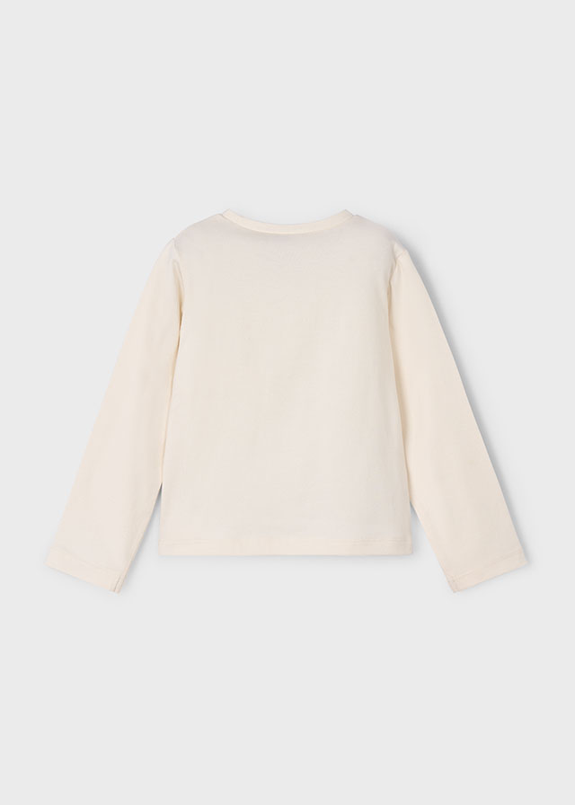 Dievčenské tričko s dlhým rukávom  - MYRL - Basic T-shirt