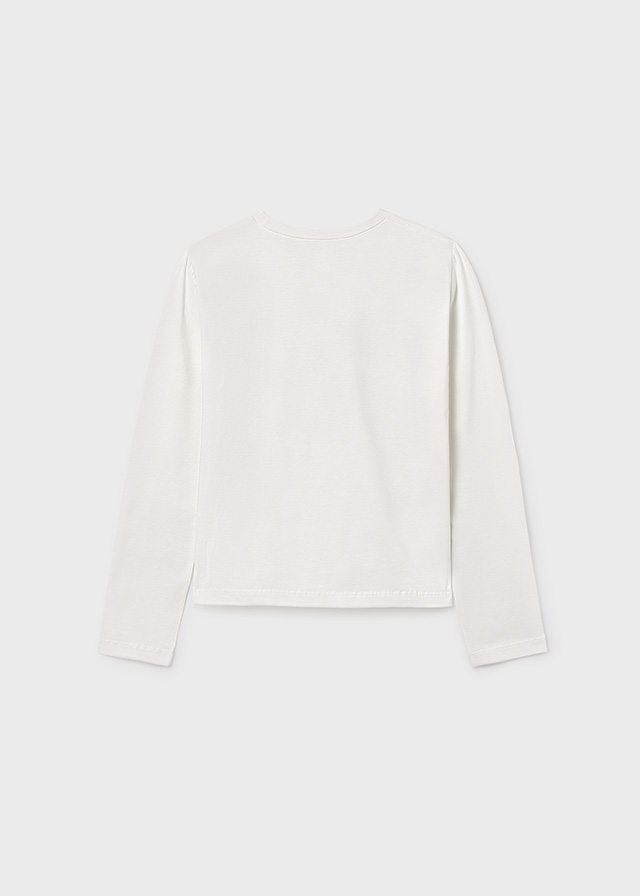 Dievčenské tričko s dlhým rukávom  - MYRL -  Basic Print T-Shirt