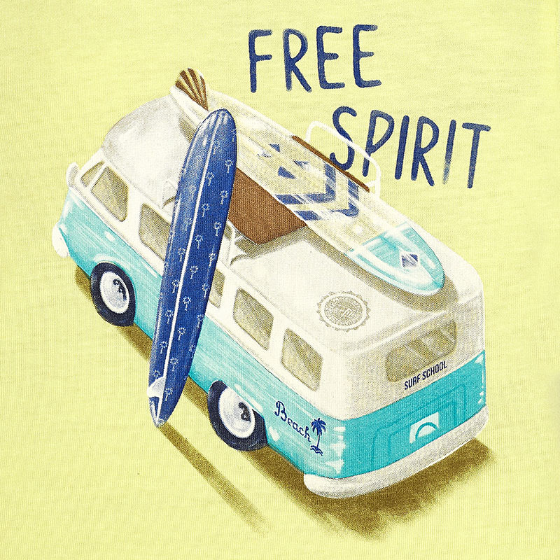 Chlapčenské tričko s krátkym rukávom - FREE SPIRIT