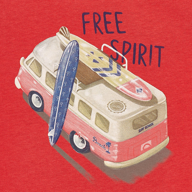 Chlapčenské tričko s krátkym rukávom - FREE SPIRIT